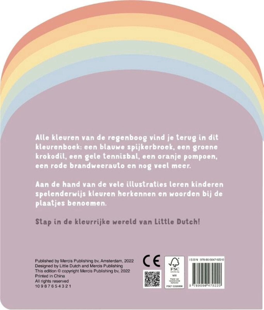 Little Dutch Regenboog kleurenboek 1 jr+ kopen