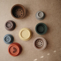 Mushie stapeltoren retro 0 m+