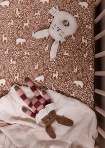 Main Sauvage hoeslaken woodland 60 x 120