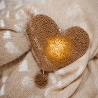 Mrs Ertha muziekdoosje met licht Heart