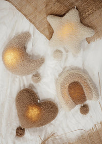 Mrs Ertha muziekdoosje met licht Moon