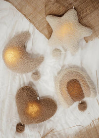 Mrs Ertha muziekdoosje met licht Star