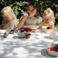 Mushie bekers mustard