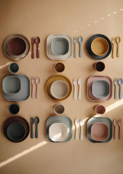 Mushie bestekset ivory