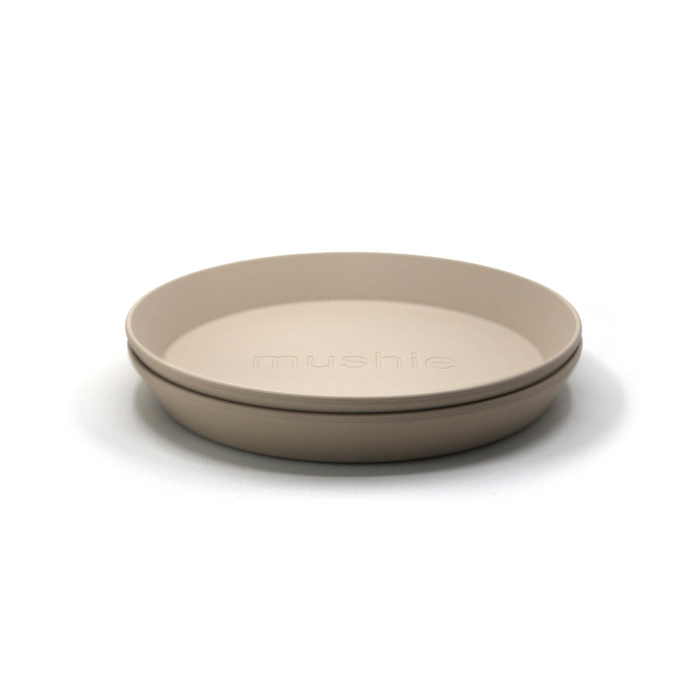 Mushie borden beige kopen
