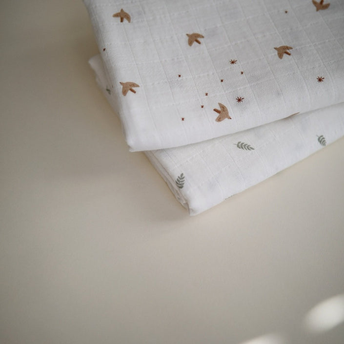 Mushie hydrofiele doek sparrow