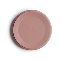Mushie siliconen bord blush