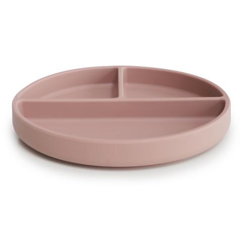 Mushie siliconen bord blush