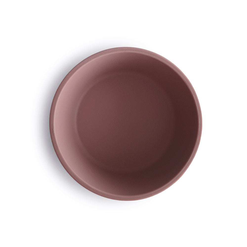 Mushie siliconen kom cloudy mauve kopen