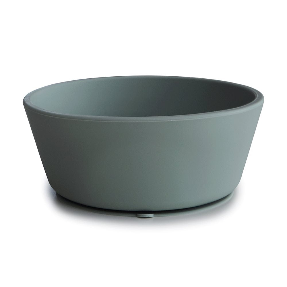 Mushie siliconen kom thyme green