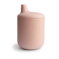 Mushie siliconen tuitbeker blush