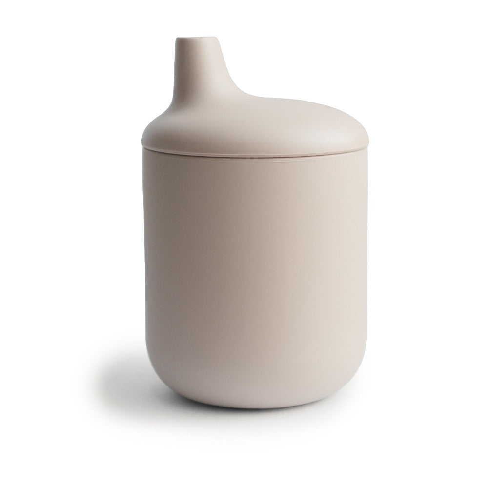 Mushie siliconen tuitbeker shifting sand