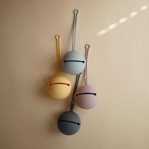 Mushie speenhouder lila