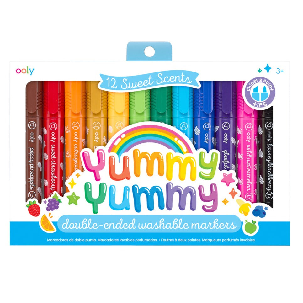 OOLY geurstiften yummy yummy 12 stks 3 jr+
