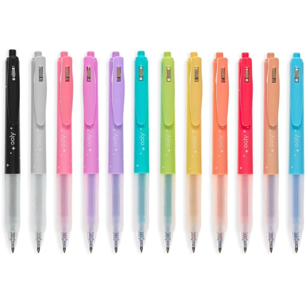 OOLY glitter gelpennen 12 stks 6 jr+