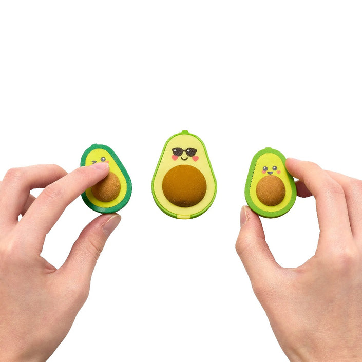 OOLY gummetjes + puntenslijper avocado 6 jr+