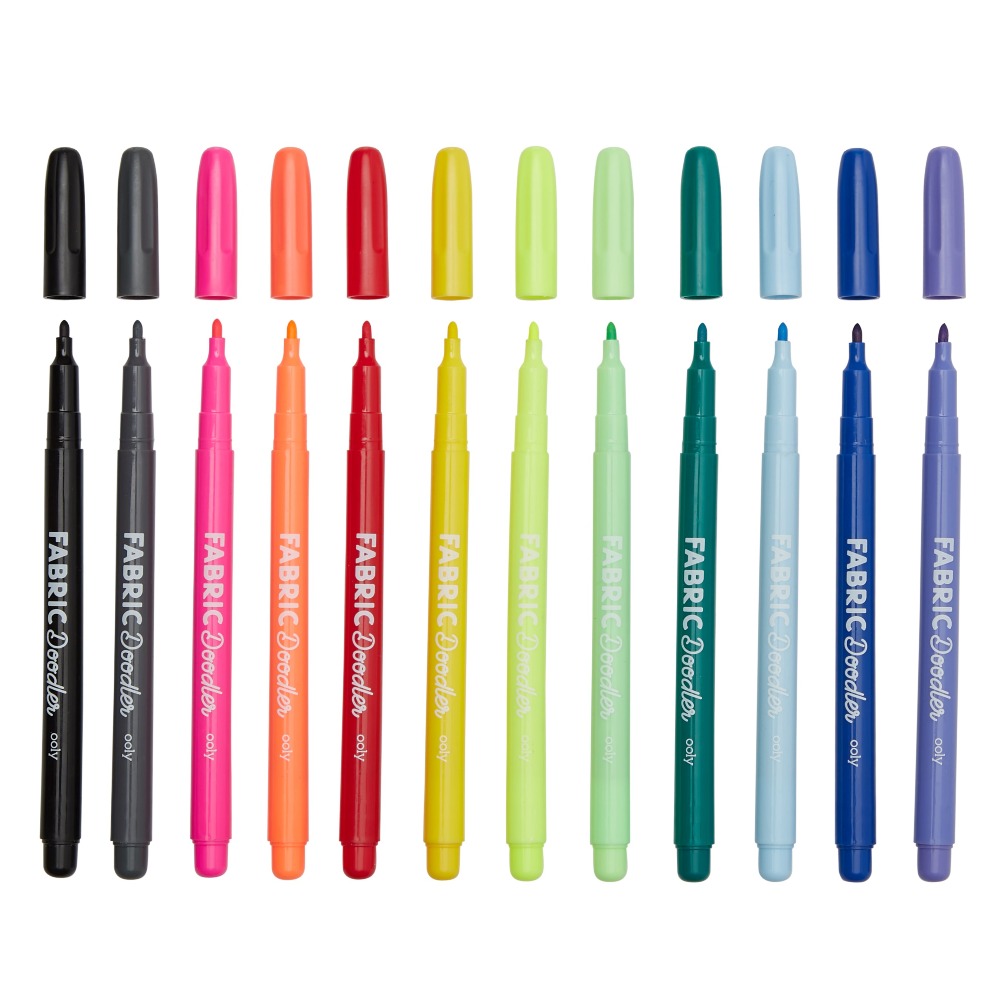 OOLY textiel markers 6 jr+