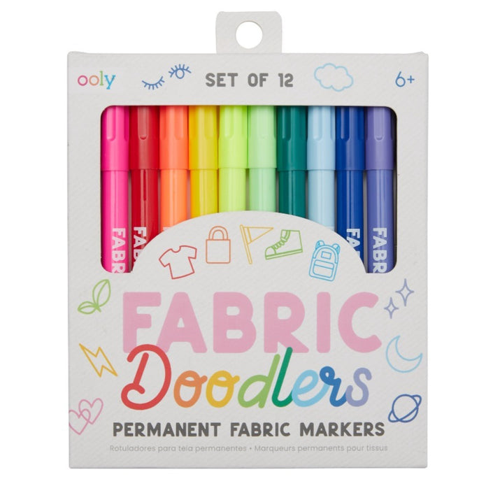 OOLY textiel markers 6 jr+