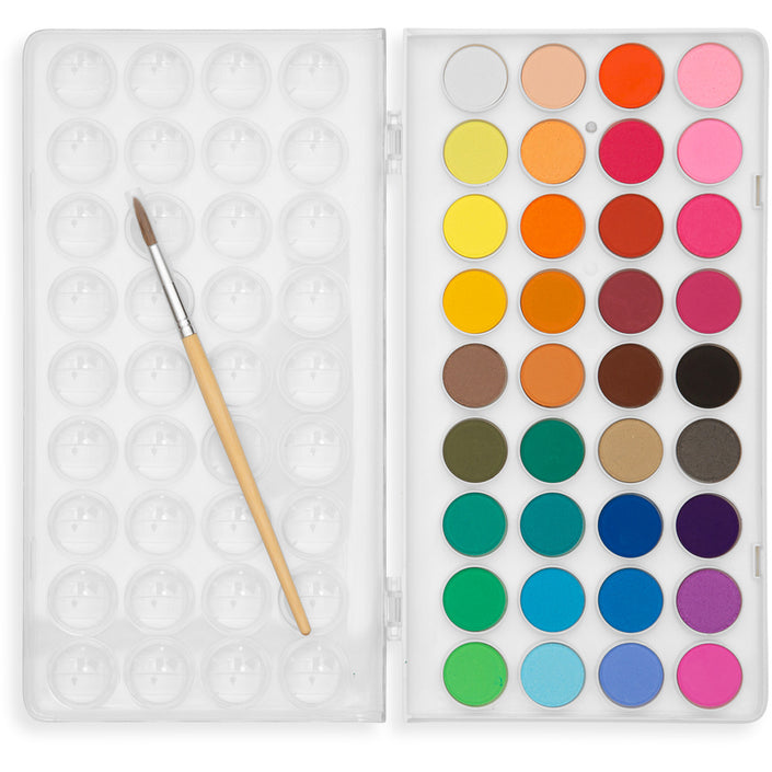 OOLY waterverf paneel 36 kleuren 3 jr+