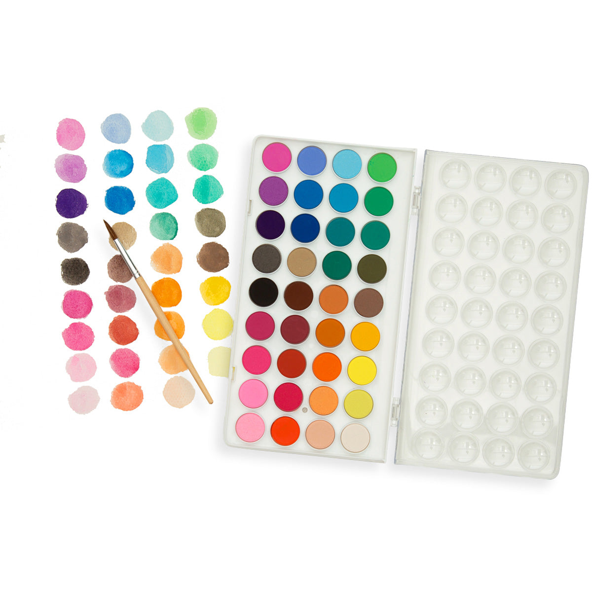 OOLY waterverf paneel 36 kleuren 3 jr+ 02126-2