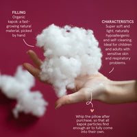 Play at Slaep  kussen moon small latte