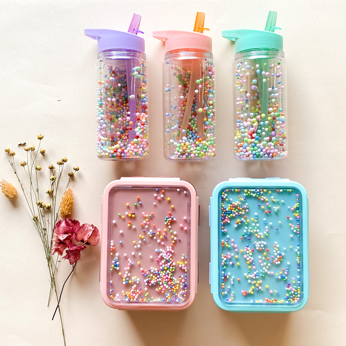 Petit Monkey broodtrommel popsicles desert rose