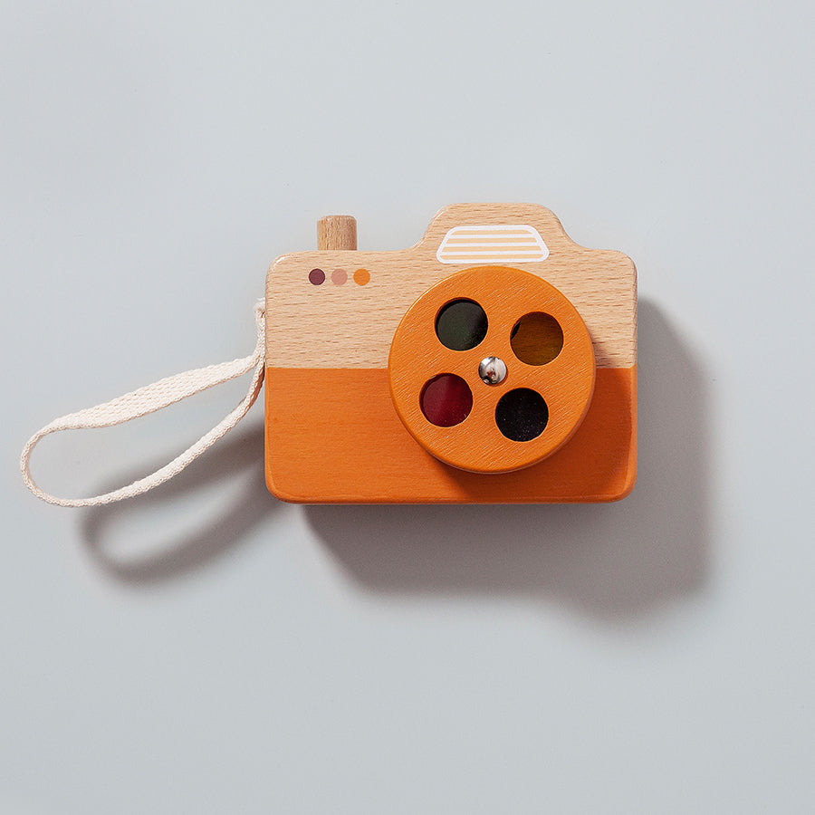 Petit Monkey camera oranje 3jr+