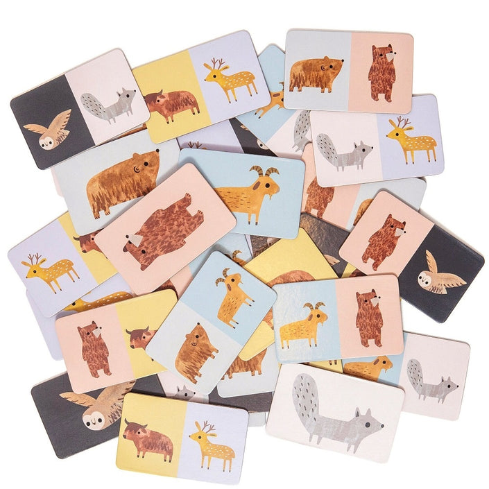 Petit Monkey domino spel Stay wild 28 stks / 3jr+