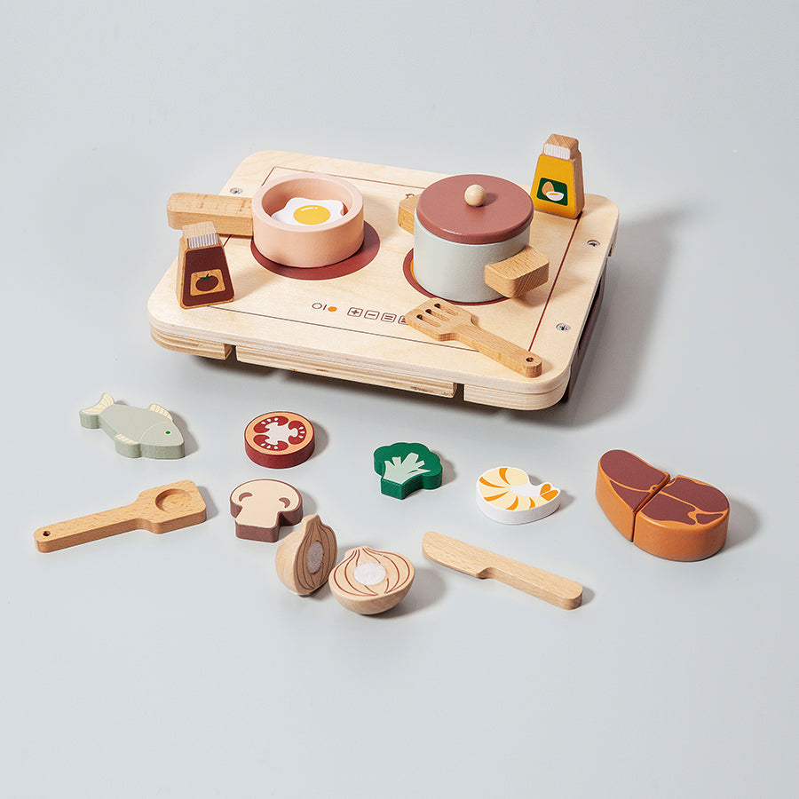 Petit Monkey houten kookset 3jr+