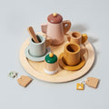 Petit Monkey houten theeservies 3jr+