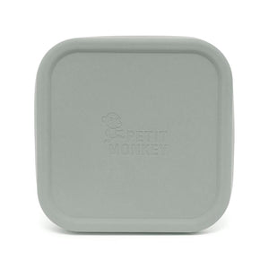 Petit Monkey lunchbox RVS Lucy sage 12x12