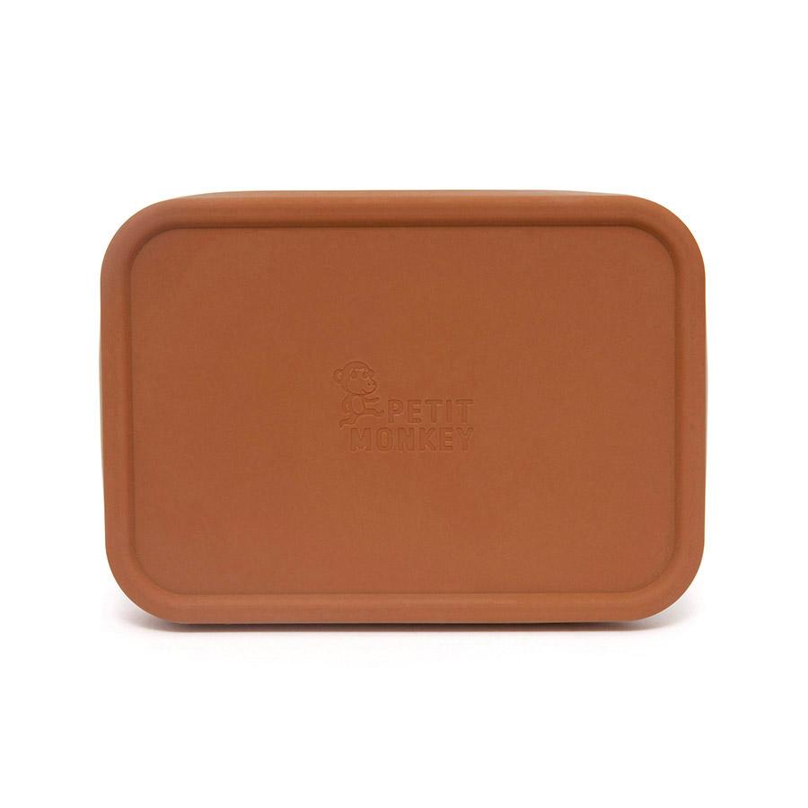 Petit Monkey lunchbox RVS Riley baked clay 17x13 kopen