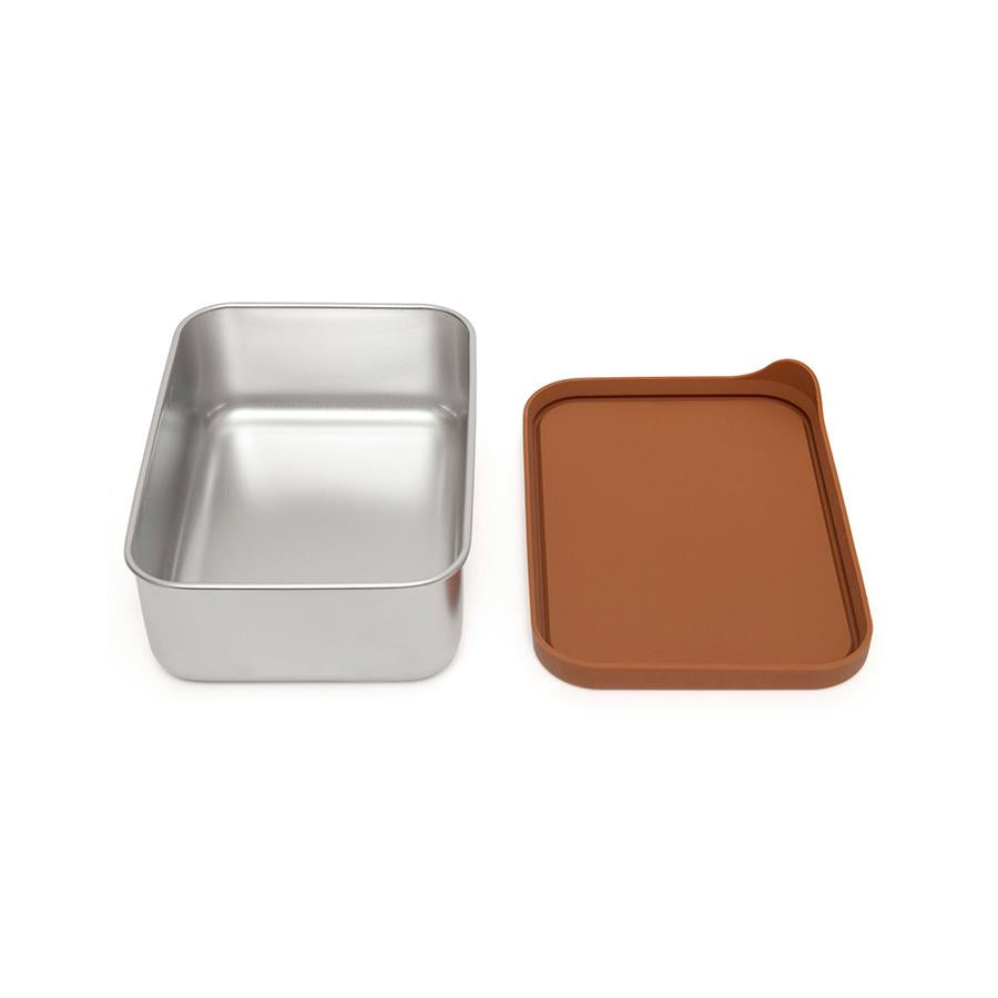 Petit Monkey lunchbox RVS Riley baked clay 17x13