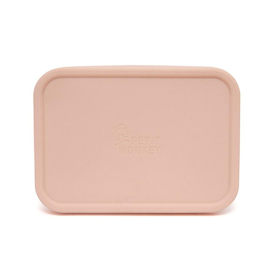 Petit Monkey lunchbox RVS Riley dawn rose 17x13 kopen