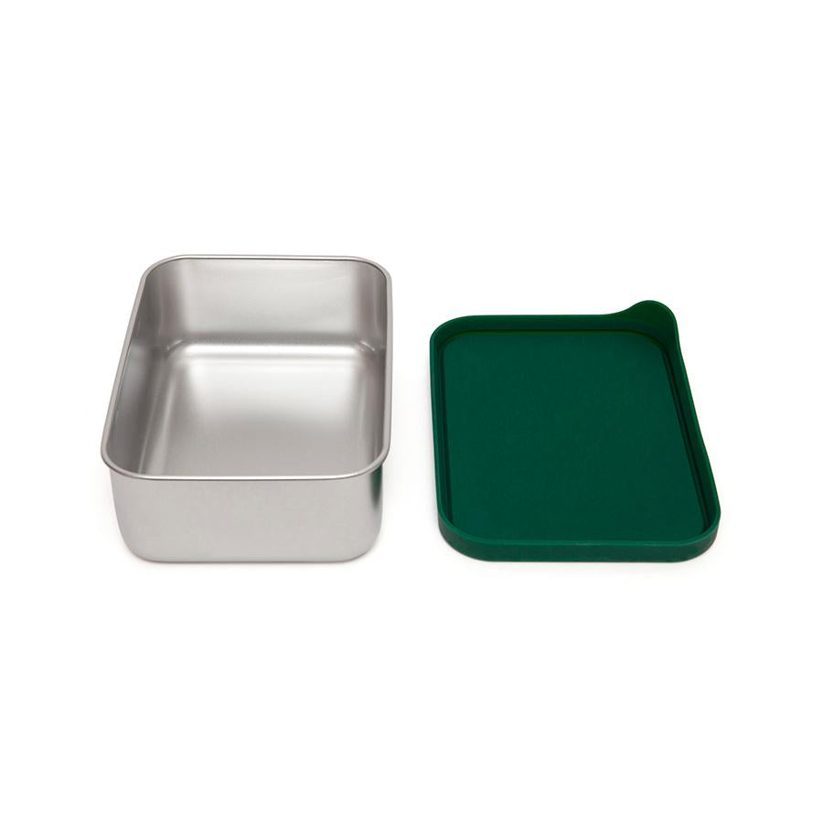 Petit Monkey lunchbox RVS Riley pine 17x13 8719244225712