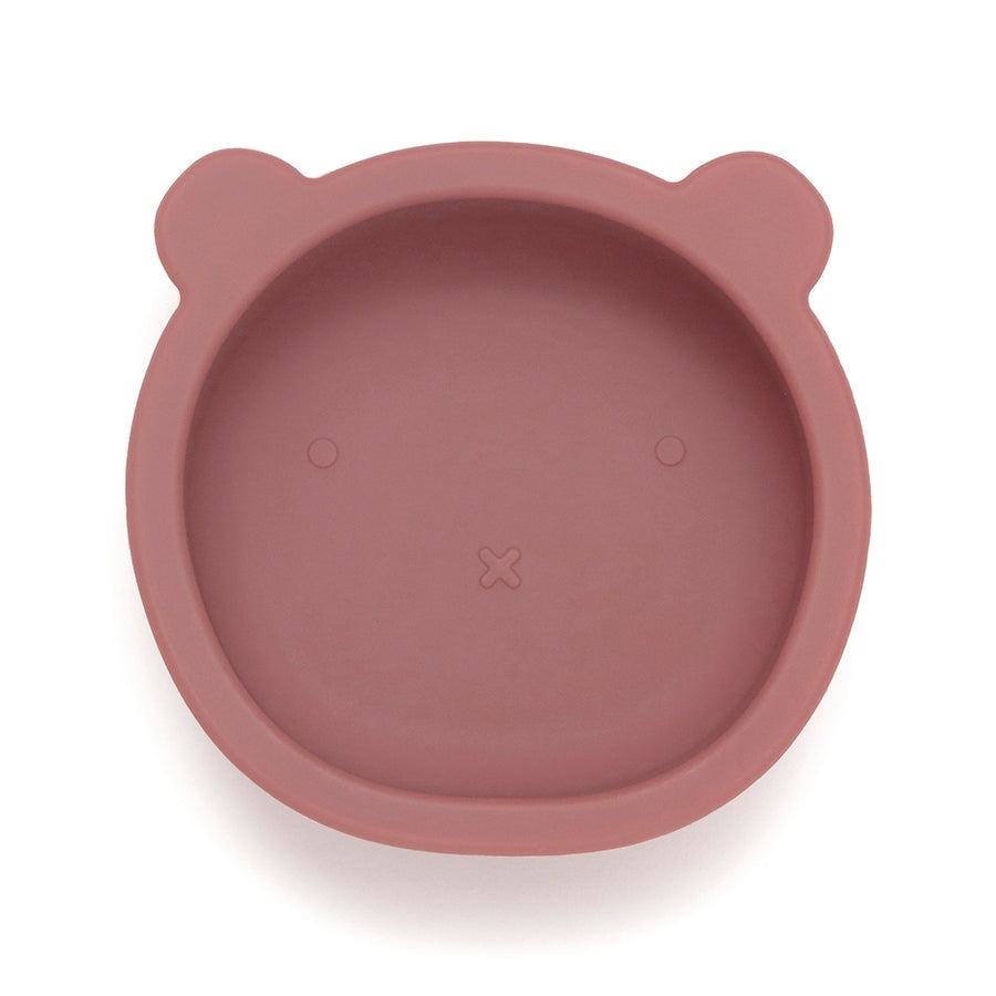 Petit Monkey siliconen bakje bear mahogany rose