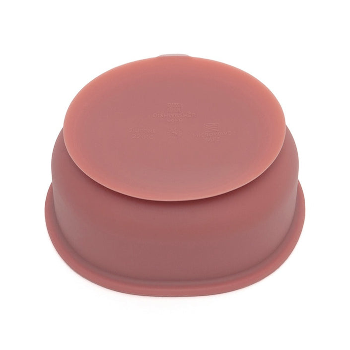 Petit Monkey siliconen bakje bear mahogany rose