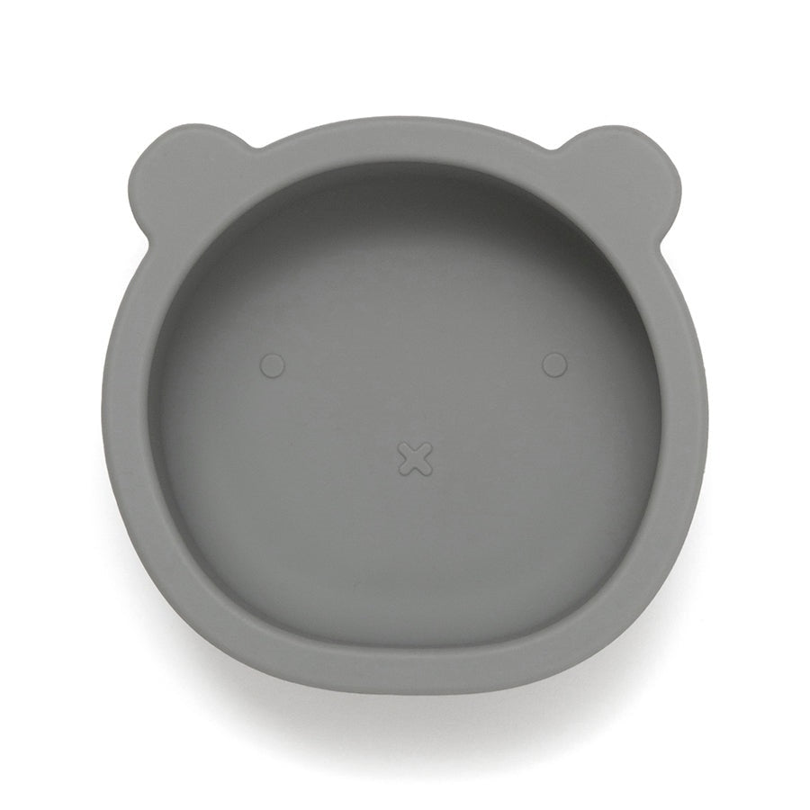 Petit Monkey siliconen bakje bear pewter green