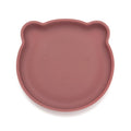 Petit Monkey siliconen bord bear mahogany rose