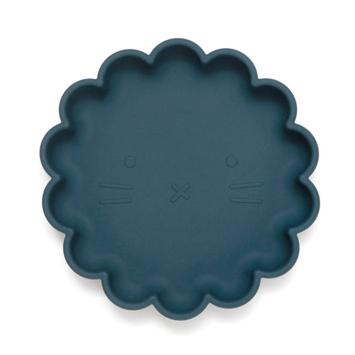 Petit Monkey siliconen bord lion balsam blue