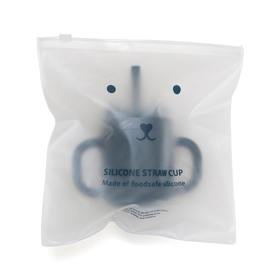 Petit Monkey siliconen sippy cup met oren balsam blue kopen