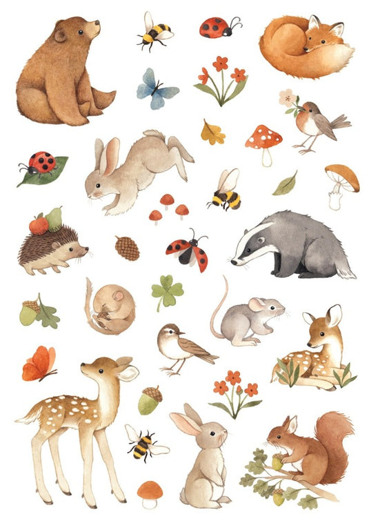 Petit Monkey tattoo's A day in the woods