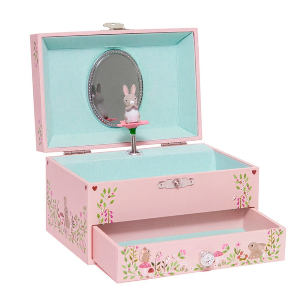 Petit Monkey muziekdoos bijoux woodland