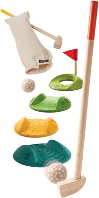 Plan Toys mini golf set 3 jr+