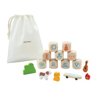 Plan Toys spel verhalende dobbelstenen 3 jr+