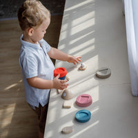 Plan Toys stapeltoren raket 18 mnd+