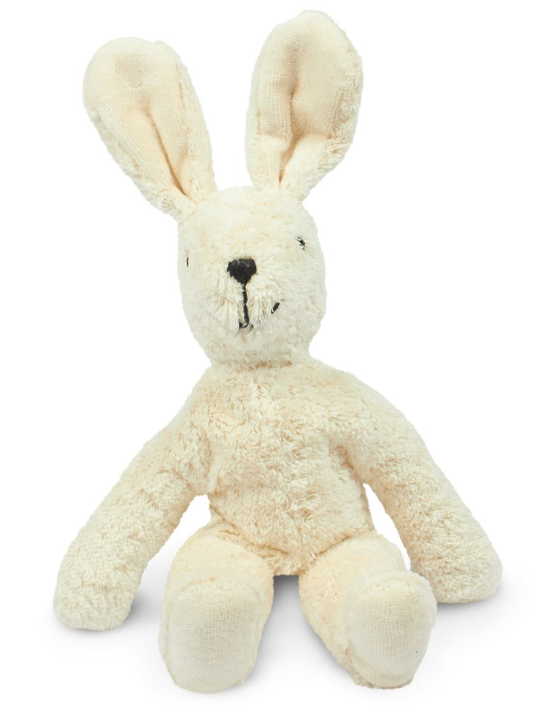 Senger Naturwelt knuffel floppy konijn wit  0 mnd+