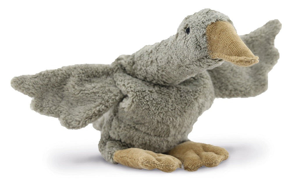 Senger Naturwelt warmte knuffel gans grijs klein 2 mnd+