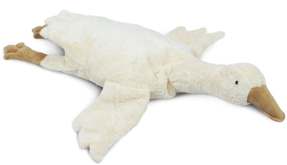 Senger Naturwelt warmte knuffel gans wit groot 2 mnd+