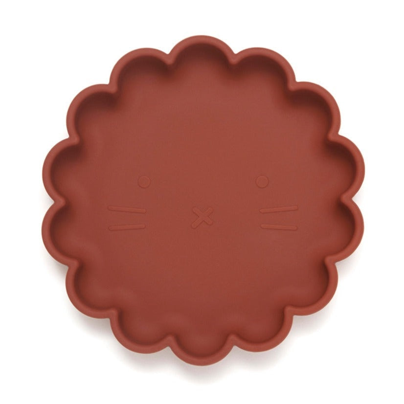 Petit Monkey siliconen bord lion baked clay